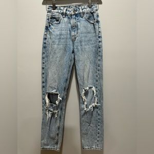 American Eagle Mom Straight Jens • Excellent Condition • Size 00
